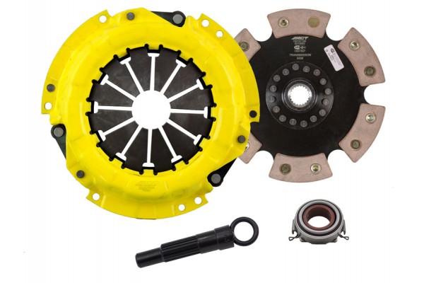 1985-1989 Toyota MR2 ACT HD/Race Rigid 6 Pad Kit 1985-1989 Toyota MR2 ACT HD/Race Rigid 6 Pad Kit