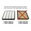 2007-2021 Toyota Tundra Magnum FLOW OE Replacement Air Filter w/ Pro 5R Media 2007-2021 Toyota Tundra Magnum FLOW OE Replacement Air Filter w/ Pro 5R Media