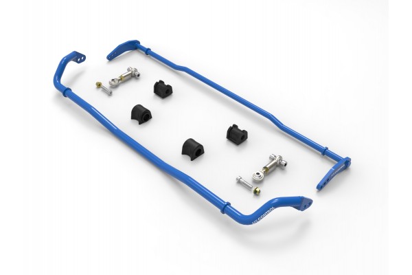 2022-2023 Toyota GR86 aFe CONTROL Front and Rear Sway Bar Set Blue 2022-2023 Toyota GR86 aFe CONTROL Front and Rear Sway Bar Set Blue