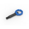 2020-2024 Toyota GR Supra aFe CONTROL Front Tow Hook Blue 2020-2024 Toyota GR Supra aFe CONTROL Front Tow Hook Blue