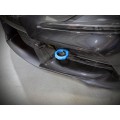 2020-2024 Toyota GR Supra aFe CONTROL Front Tow Hook Blue 2020-2024 Toyota GR Supra aFe CONTROL Front Tow Hook Blue