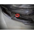 2020-2024 Toyota GR Supra aFe CONTROL Front Tow Hook Red