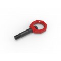 2020-2024 Toyota GR Supra aFe CONTROL Rear Tow Hook Red