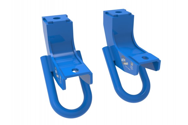 2022-2024 Toyota Tundra aFe POWER Front Tow Hook Blue 2022-2024 Toyota Tundra aFe POWER Front Tow Hook Blue