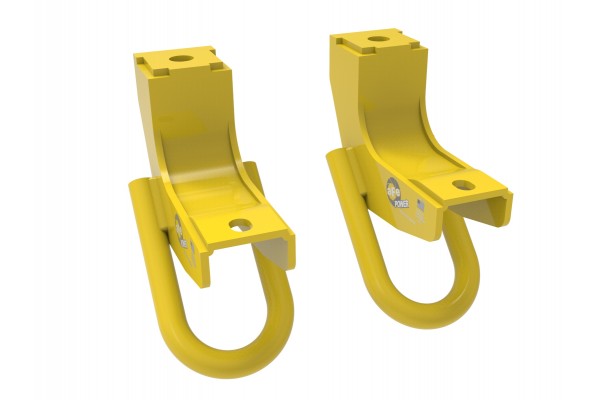 2023-2024 Toyota Sequoia aFe POWER Front Tow Hook Yellow 2023-2024 Toyota Sequoia aFe POWER Front Tow Hook Yellow