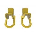 2023-2024 Toyota Sequoia aFe POWER Front Tow Hook Yellow 2023-2024 Toyota Sequoia aFe POWER Front Tow Hook Yellow
