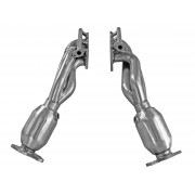 2012-2015 Toyota Tacoma Twisted Steel Header 409 Stainless Steel w/ Cat
