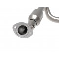 2005-2015 Toyota Tacoma Twisted Steel Y-Pipe 2-1/2 to 3 IN 409 Stainless Steel