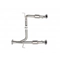 2005-2015 Toyota Tacoma Twisted Steel Y-Pipe 2-1/2 to 3 IN 409 Stainless Steel