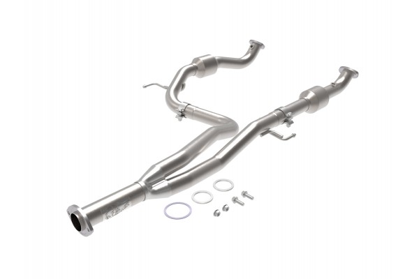 2016-2018 Toyota Tacoma Twisted Steel Y-Pipe 2-1/2 IN 409 Stainless Steel 2016-2018 Toyota Tacoma Twisted Steel Y-Pipe 2-1/2 IN 409 Stainless Steel