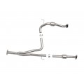 2016-2018 Toyota Tacoma Twisted Steel Y-Pipe 2-1/2 IN 409 Stainless Steel 2016-2018 Toyota Tacoma Twisted Steel Y-Pipe 2-1/2 IN 409 Stainless Steel