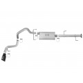 2007-2014 Toyota FJ Cruiser Scorpion 2-1/2 IN Aluminized Steel Cat-Back Exhaust System w/ Black Tip