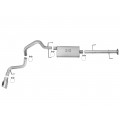 2007-2014 Toyota FJ Cruiser Scorpion 2-1/2 IN Aluminized Steel Cat-Back Exhaust System w/ Polished Tip