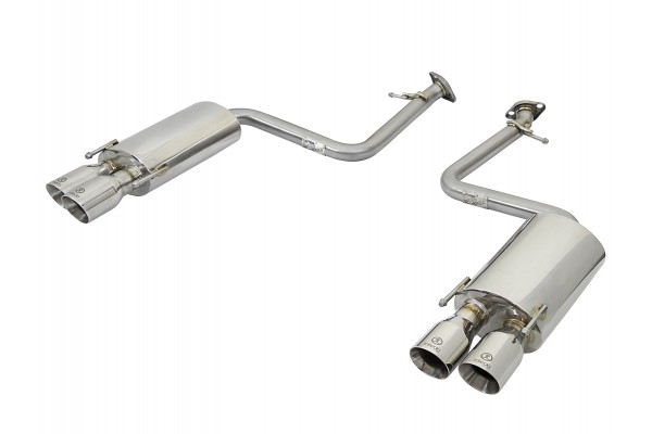 2018-2023 Lexus RC300 Takeda 2 IN Stainless Steel Axle-Back Exhaust System w/Polished Tips 2018-2023 Lexus RC300 Takeda 2 IN Stainless Steel Axle-Back Exhaust System w/Polished Tips
