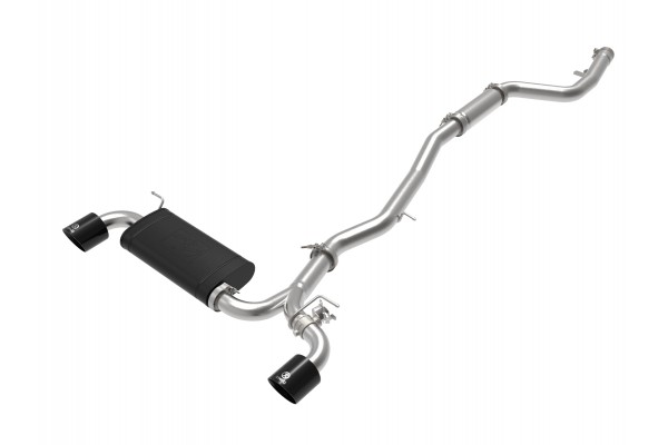 2020-2023 Toyota GR Supra Takeda 3 IN to 2-1/2 IN 304 Stainless Steel Cat-Back Exhaust System w/ Black Tip 2020-2023 Toyota GR Supra Takeda 3 IN to 2-1/2 IN 304 Stainless Steel Cat-Back Exhaust System w/ Black Tip
