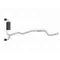 2020-2023 Toyota GR Supra Takeda 3 IN to 2-1/2 IN 304 Stainless Steel Cat-Back Exhaust System w/ Black Tip 2020-2023 Toyota GR Supra Takeda 3 IN to 2-1/2 IN 304 Stainless Steel Cat-Back Exhaust System w/ Black Tip