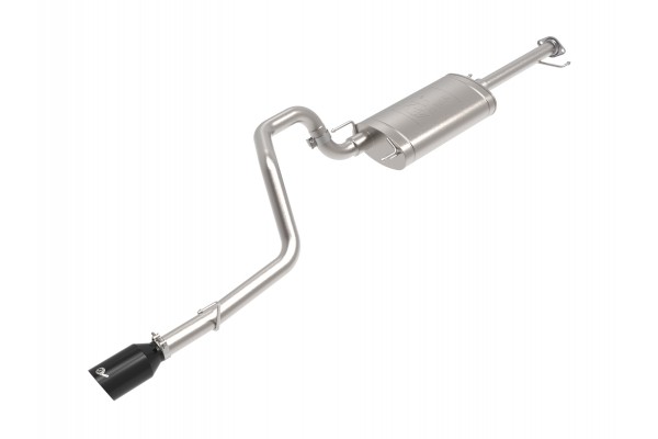 2010-2023 Lexus GX460 Vulcan Series 2-1/2 IN 304 Stainless Steel Cat-Back Exhaust System w/Black Tip