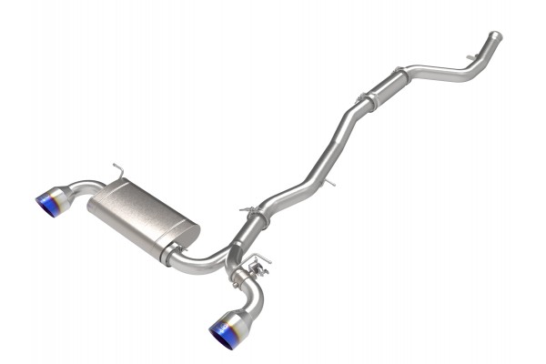 2021-2023 Toyota GR Supra Takeda 3 IN to 2-1/2 IN 304 Stainless Steel Cat-Back Exhaust System w/ Blue Tip 2021-2023 Toyota GR Supra Takeda 3 IN to 2-1/2 IN 304 Stainless Steel Cat-Back Exhaust System w/ Blue Tip