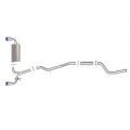 2021-2023 Toyota GR Supra Takeda 3 IN to 2-1/2 IN 304 Stainless Steel Cat-Back Exhaust System w/ Blue Tip 2021-2023 Toyota GR Supra Takeda 3 IN to 2-1/2 IN 304 Stainless Steel Cat-Back Exhaust System w/ Blue Tip