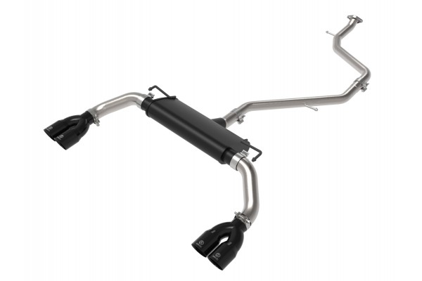 2019-2022 Lexus UX200 Takeda 2 IN to 2-1/2 IN 304 Stainless Steel Cat-Back Exhaust w/ Black Tip 2019-2022 Lexus UX200 Takeda 2 IN to 2-1/2 IN 304 Stainless Steel Cat-Back Exhaust w/ Black Tip