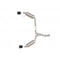 2006-2013 Lexus IS250 Takeda 2-1/2 IN 304 Stainless Steel Axle-Back Exhaust System w/ Black Tip 2006-2013 Lexus IS250 Takeda 2-1/2 IN 304 Stainless Steel Axle-Back Exhaust System w/ Black Tip
