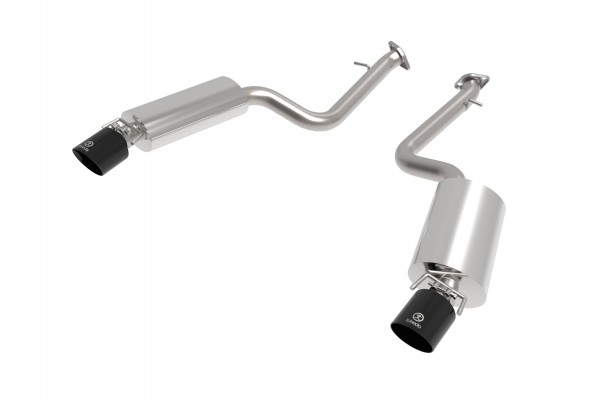 2018-2023 Lexus IS300 Takeda 2-1/2 IN 304 Stainless Steel Axle-Back Exhaust System w/ Black Tip