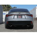 2018-2023 Lexus IS300 Takeda 2-1/2 IN 304 Stainless Steel Axle-Back Exhaust System w/ Black Tip