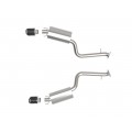 2014-2015 Lexus IS250 Takeda 2-1/2 IN 304 Stainless Steel Axle-Back Exhaust System w/ Carbon Fiber