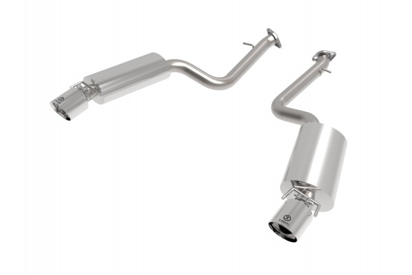 2018-2023 Lexus IS300 Takeda 2-1/2 IN 304 Stainless Steel Axle-Back Exhaust System w/ Polished Tip