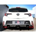 2023-2024 Toyota GR Corolla Gemini XV 3 IN to 2-1/2 IN 304 Stainless Steel Cat-Back Exhaust w/ Cut-Out Black 2023-2024 Toyota GR Corolla Gemini XV 3 IN to 2-1/2 IN 304 Stainless Steel Cat-Back Exhaust w/ Cut-Out Black
