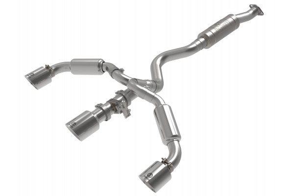 2023-2024 Toyota GR Corolla Gemini XV 3 to 2-1/2 IN 304 Stainless Steel Cat-Back Exhaust w/ Cut-Out Polished 2023-2024 Toyota GR Corolla Gemini XV 3 to 2-1/2 IN 304 Stainless Steel Cat-Back Exhaust w/ Cut-Out Polished
