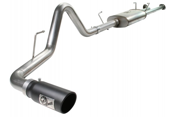 2007-2009 Toyota Tundra MACH Force-Xp 3 IN 409 Stainless Steel Cat-Back Exhaust System w/Black Tip 2007-2009 Toyota Tundra MACH Force-Xp 3 IN 409 Stainless Steel Cat-Back Exhaust System w/Black Tip
