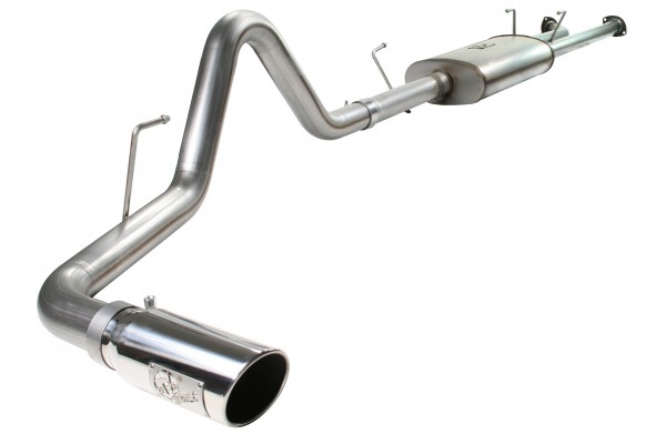 2007-2009 Toyota Tundra MACH Force-Xp 3 IN 409 Stainless Steel Cat-Back Exhaust System w/Polished Tip 2007-2009 Toyota Tundra MACH Force-Xp 3 IN 409 Stainless Steel Cat-Back Exhaust System w/Polished Tip