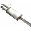 2010-2021 Toyota Tundra MACH Force-Xp 3 IN 409 Stainless Steel Cat-Back Exhaust System w/Black Tip