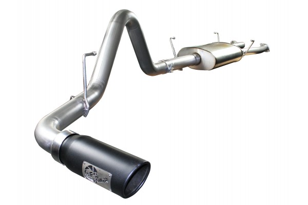 2007-2009 Toyota Tundra MACH Force-Xp 2-1/2 IN to 3 IN 409 Stainless Steel Cat-Back Exhaust w/ Black Tip 2007-2009 Toyota Tundra MACH Force-Xp 2-1/2 IN to 3 IN 409 Stainless Steel Cat-Back Exhaust w/ Black Tip