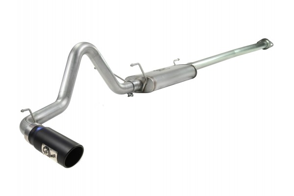 2013-2015 Toyota Tacoma MACH Force-Xp 2-1/2 IN 409 Stainless Steel Cat-Back Exhaust System w/Black Tip 2013-2015 Toyota Tacoma MACH Force-Xp 2-1/2 IN 409 Stainless Steel Cat-Back Exhaust System w/Black Tip