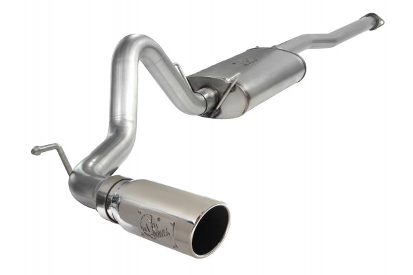 2013-2015 Toyota Tacoma MACH Force-Xp 3 IN 409 Stainless Steel Cat-Back Exhaust System w/Polished Tip 2013-2015 Toyota Tacoma MACH Force-Xp 3 IN 409 Stainless Steel Cat-Back Exhaust System w/Polished Tip