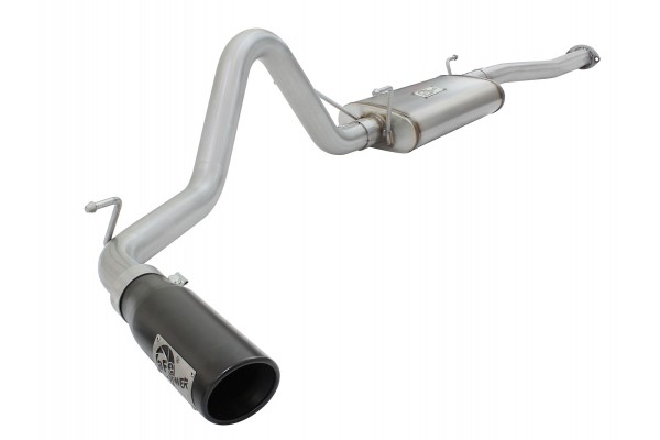 2013-2015 Toyota Tacoma MACH Force-Xp 2-1/2in 409 Stainless Steel Cat-Back Exhaust System w/Black Tip 2013-2015 Toyota Tacoma MACH Force-Xp 2-1/2in 409 Stainless Steel Cat-Back Exhaust System w/Black Tip