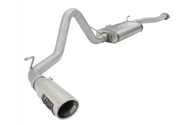 2013-2015 Toyota Tacoma MACH Force-Xp 2-1/2in 409 Stainless Steel Cat-Back Exhaust System w/Polished Tip 2013-2015 Toyota Tacoma MACH Force-Xp 2-1/2in 409 Stainless Steel Cat-Back Exhaust System w/Polished Tip