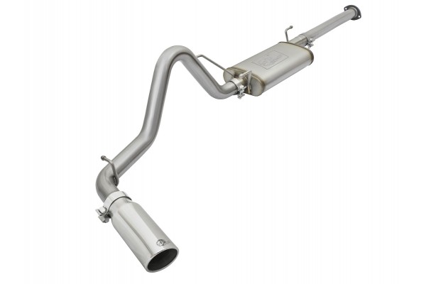 2005-2012 Toyota Tacoma MACH Force-Xp 2-1/2in 409 Stainless Steel Cat-Back Exhaust System w/Polished Tip