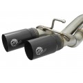 2016-2023 Toyota Tacoma Rebel Series 3 IN Cat-Back Exhaust System w/ Dual Mid-Side Exit Black Tips 2016-2023 Toyota Tacoma Rebel Series 3 IN Cat-Back Exhaust System w/ Dual Mid-Side Exit Black Tips