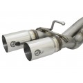 2016-2023 Toyota Tacoma Rebel Series 3 IN Cat-Back Exhaust System w/ Dual Mid-Side Exit Polished Tips