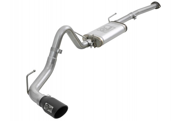 2016-2023 Toyota Tacoma MACH Force-Xp 2-1/2 IN 304 Stainless Steel Cat-Back Exhaust w/ Black Tip