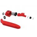 2016-2023 Toyota Tacoma Momentum GT Cold Air Intake System Red w/ Pro DRY S Filter 2016-2023 Toyota Tacoma Momentum GT Cold Air Intake System Red w/ Pro DRY S Filter