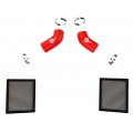 2022-2023 Toyota Tundra Super Stock Induction System Red w/ Pro DRY S Filter 2022-2023 Toyota Tundra Super Stock Induction System Red w/ Pro DRY S Filter