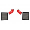 2022-2023 Toyota Tundra Super Stock Induction System Red w/ Pro DRY S Filter 2022-2023 Toyota Tundra Super Stock Induction System Red w/ Pro DRY S Filter