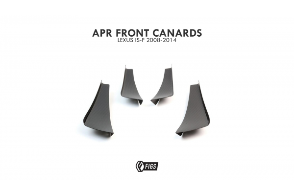 LEXUS 2008-2014 IS-F APR FRONT CANARDS