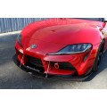 2020-2024 Toyota Supra Carbon Fiber Wind Splitter With Rods 2020-2024 Toyota Supra Carbon Fiber Wind Splitter With Rods
