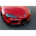 2020-2024 Toyota Supra Carbon Fiber Wind Splitter With Rods 2020-2024 Toyota Supra Carbon Fiber Wind Splitter With Rods