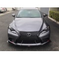2014-2015 Lexus IS250 F Sport Carbon Fiber Wind Splitter With Rods 2014-2015 Lexus IS250 F Sport Carbon Fiber Wind Splitter With Rods